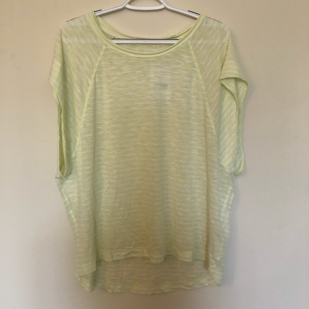 Free People Halo Neon Lime Tee